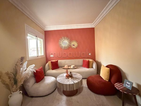 Appartement à l'achat à Route de Safi. 
2 belles chambres. 
Meublé