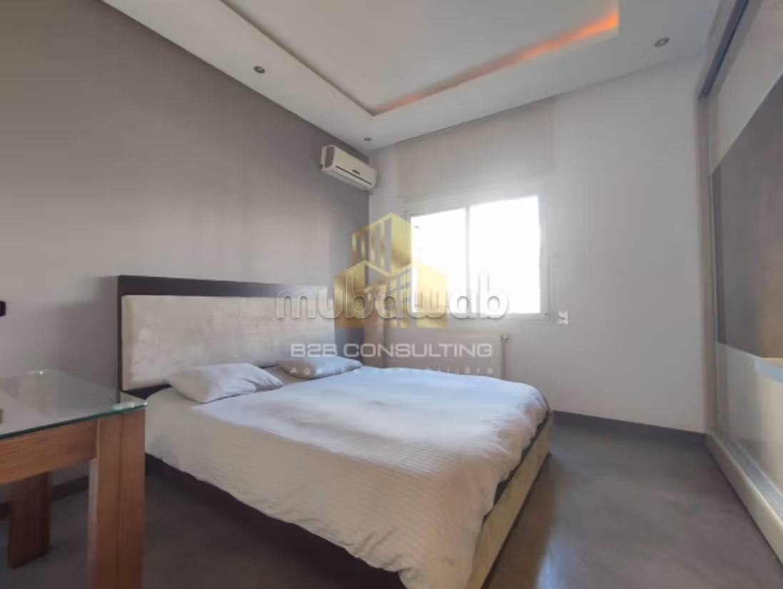 Location appartement s 2 meublé à la marsa