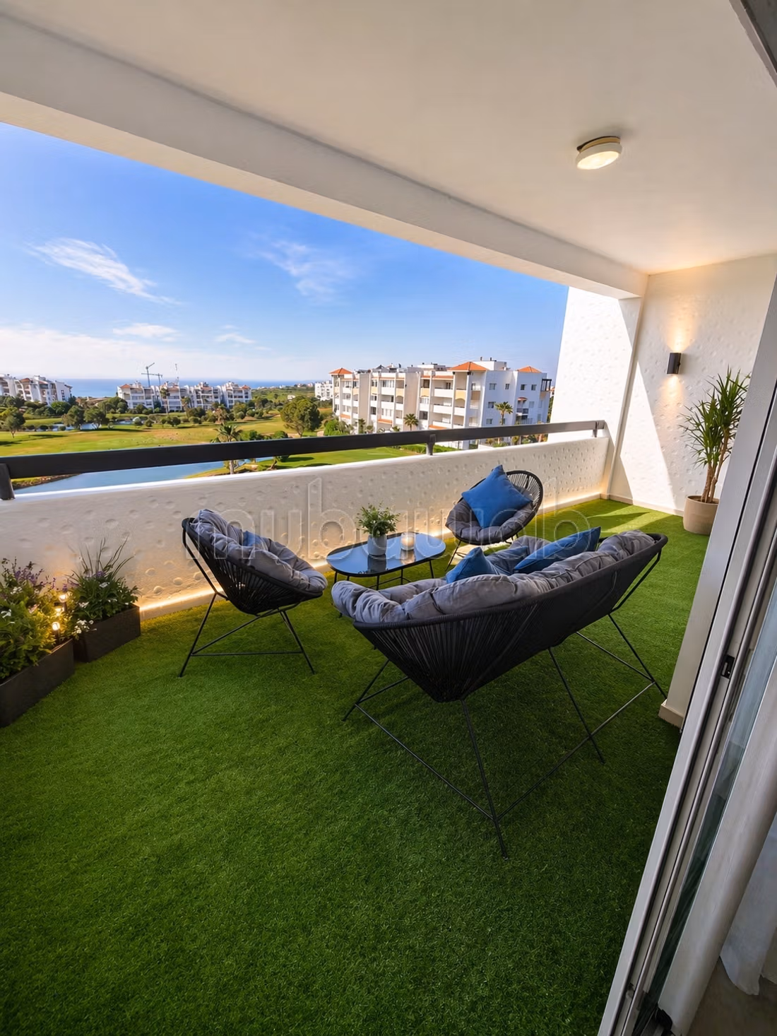 Bell'appartamento in affitto ad Asilah Marina Golf