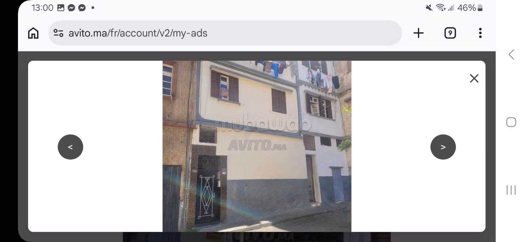 Edificio con 2 facciate e 3 piani in Hay Farah