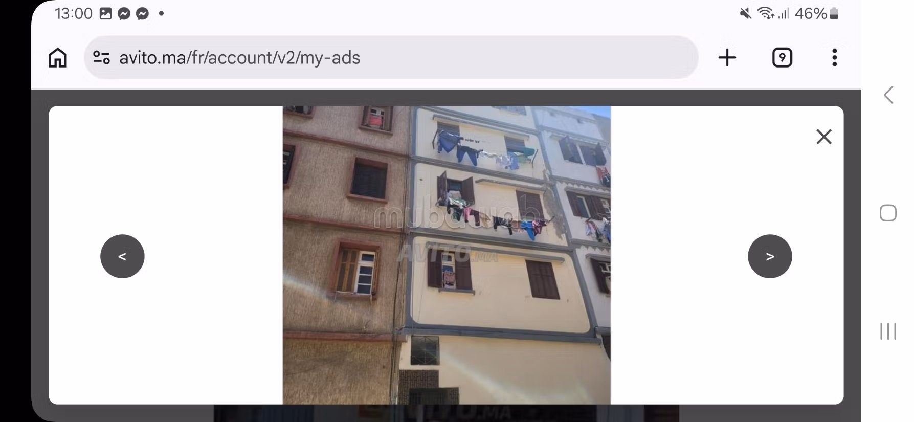 Edificio con 2 facciate e 3 piani in Hay Farah