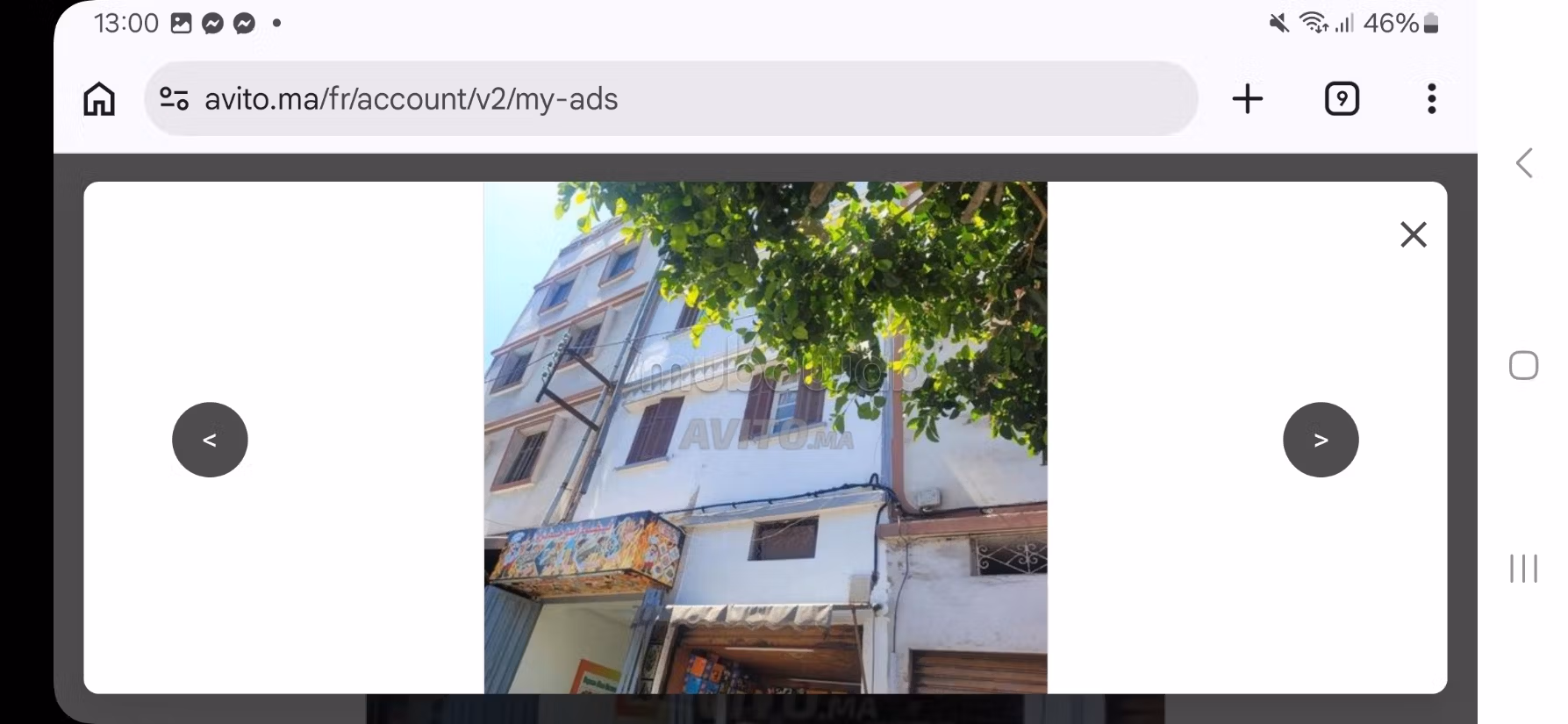 Edificio con 2 facciate e 3 piani in Hay Farah
