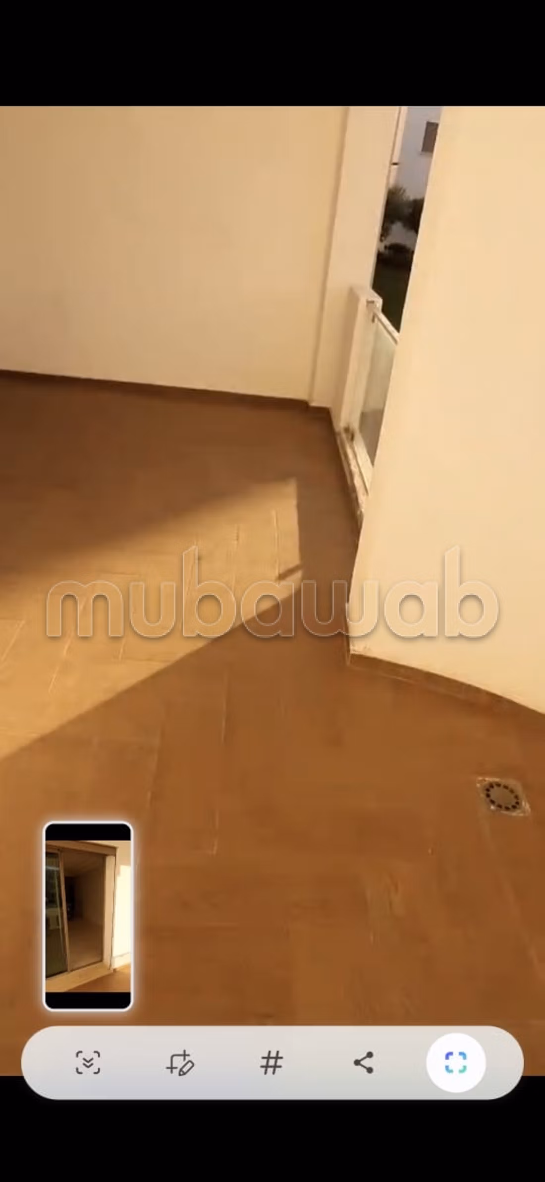 Appartement a vende residance marina sidi rah t1
