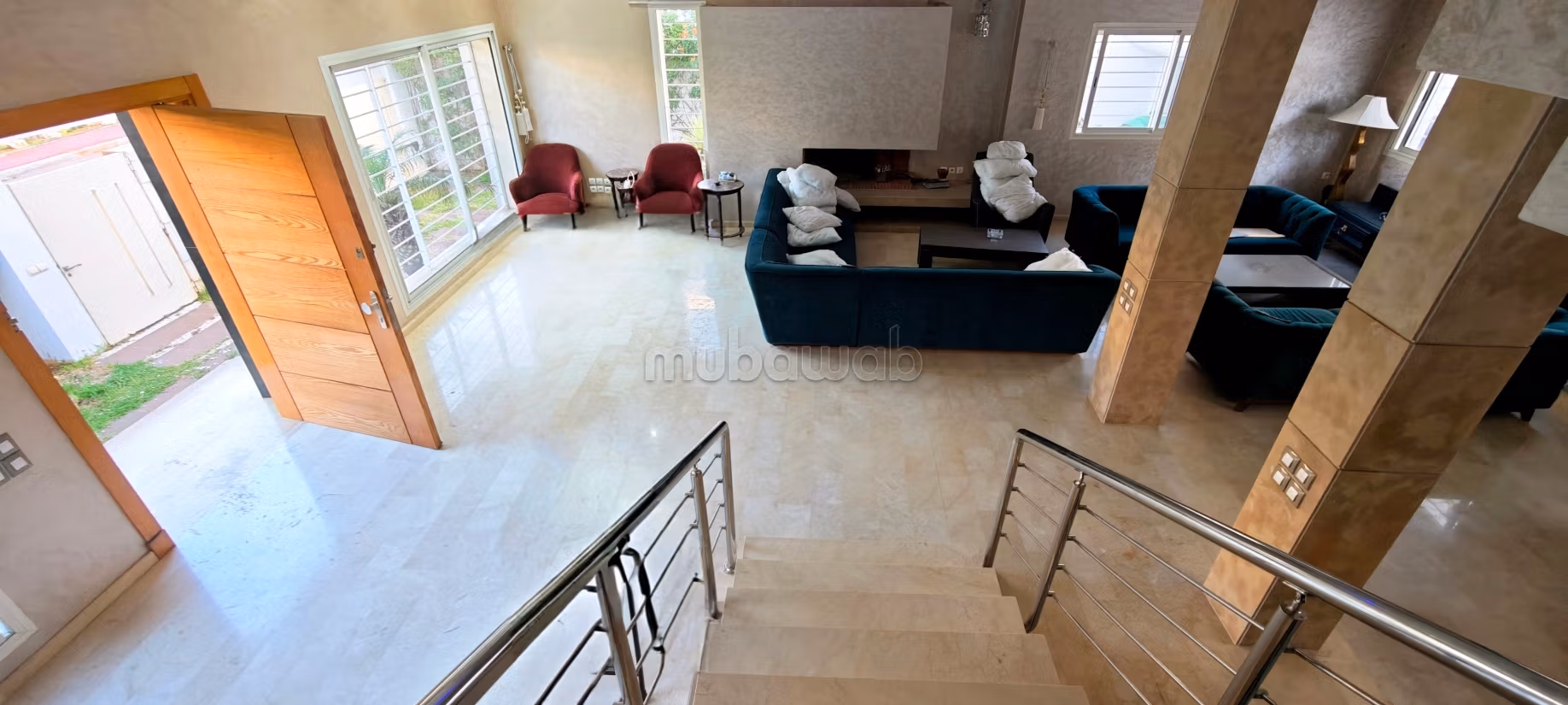 Villa meublée avec piscine à louer – Hay Riad, Rabat