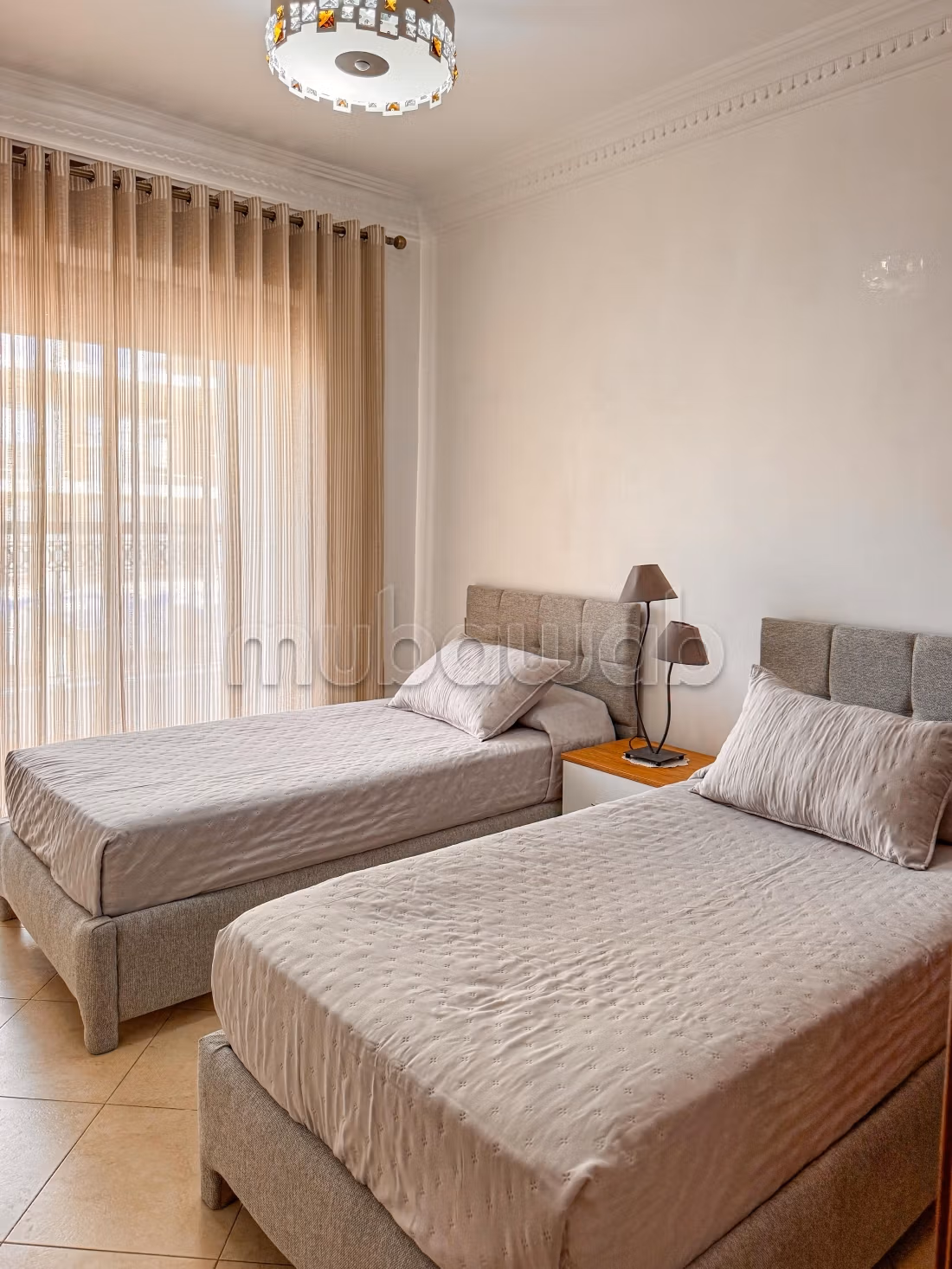 Appart de 3 chambres à louer au quart administrati