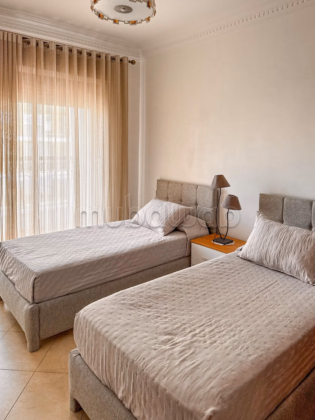 Appart de 3 chambres à louer au quart administrati