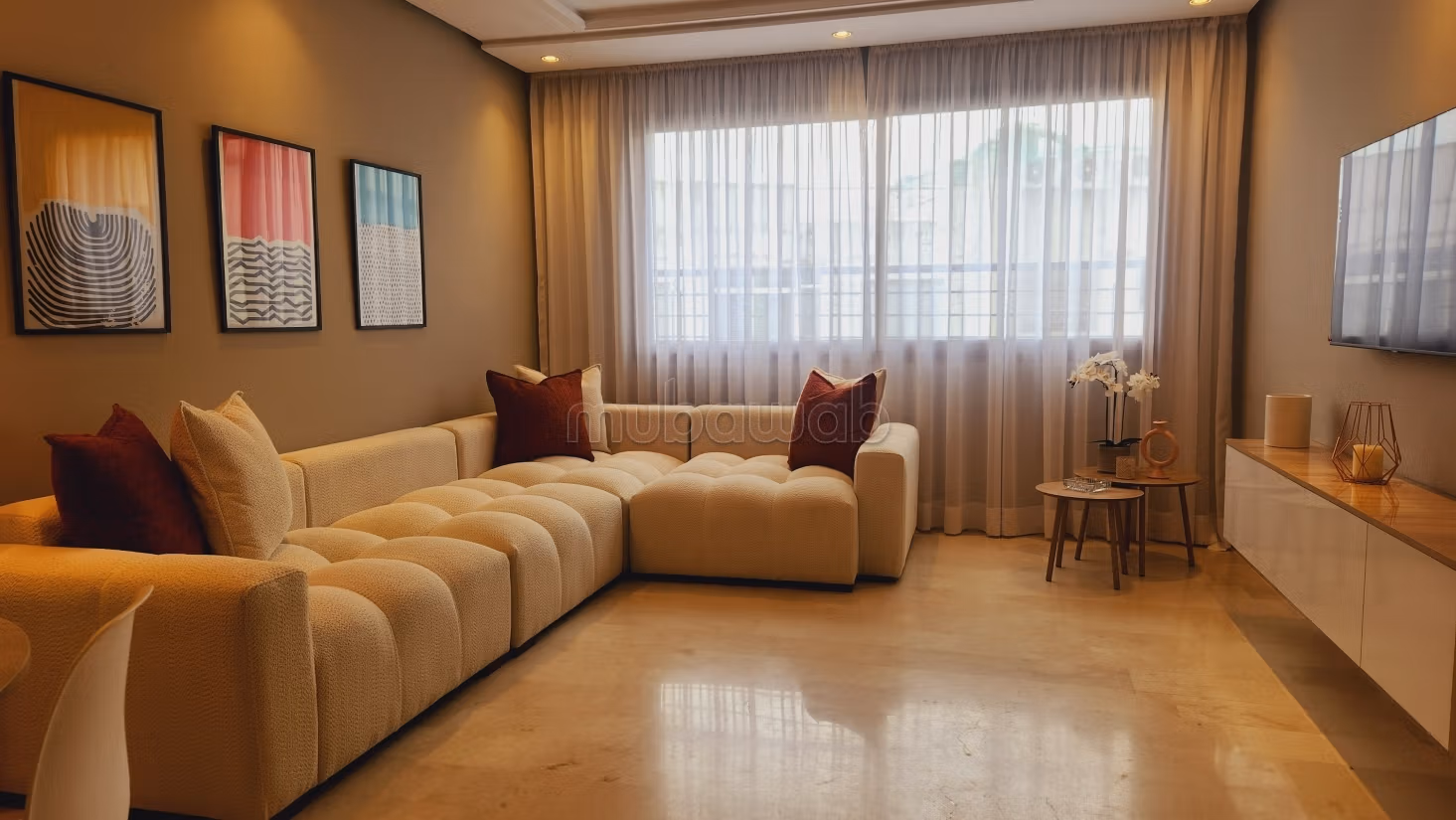 Superbe Studio Premium Meublé à Racine – Casablanca