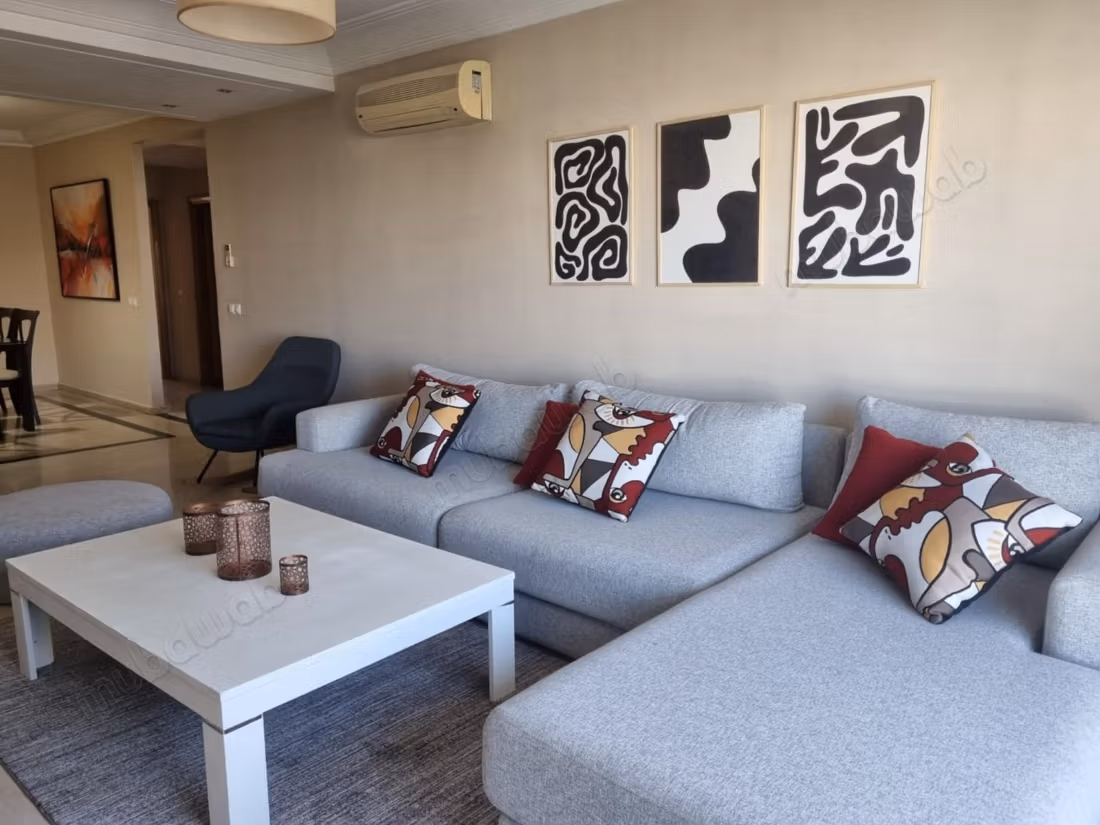 Location Superbe Appartement Premium Meublé à Racine – Casablanca