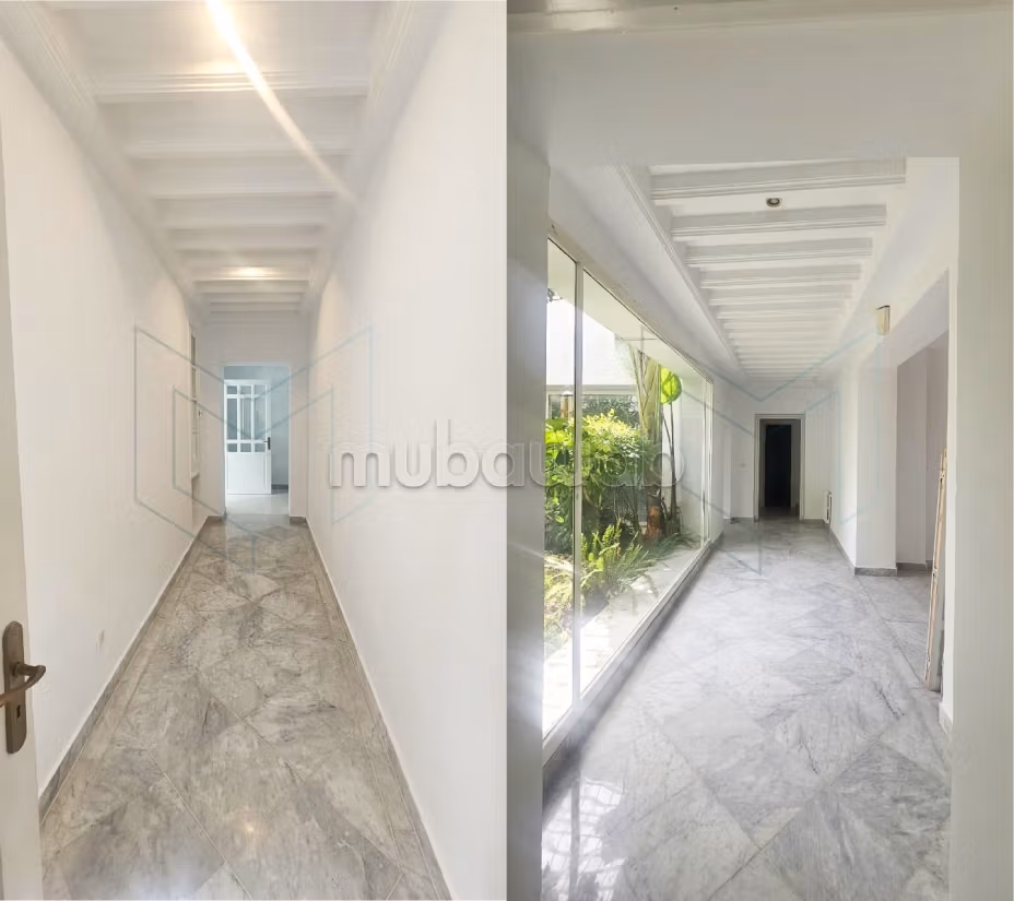 À louer une villa S4 plein pied à Carthage dermech