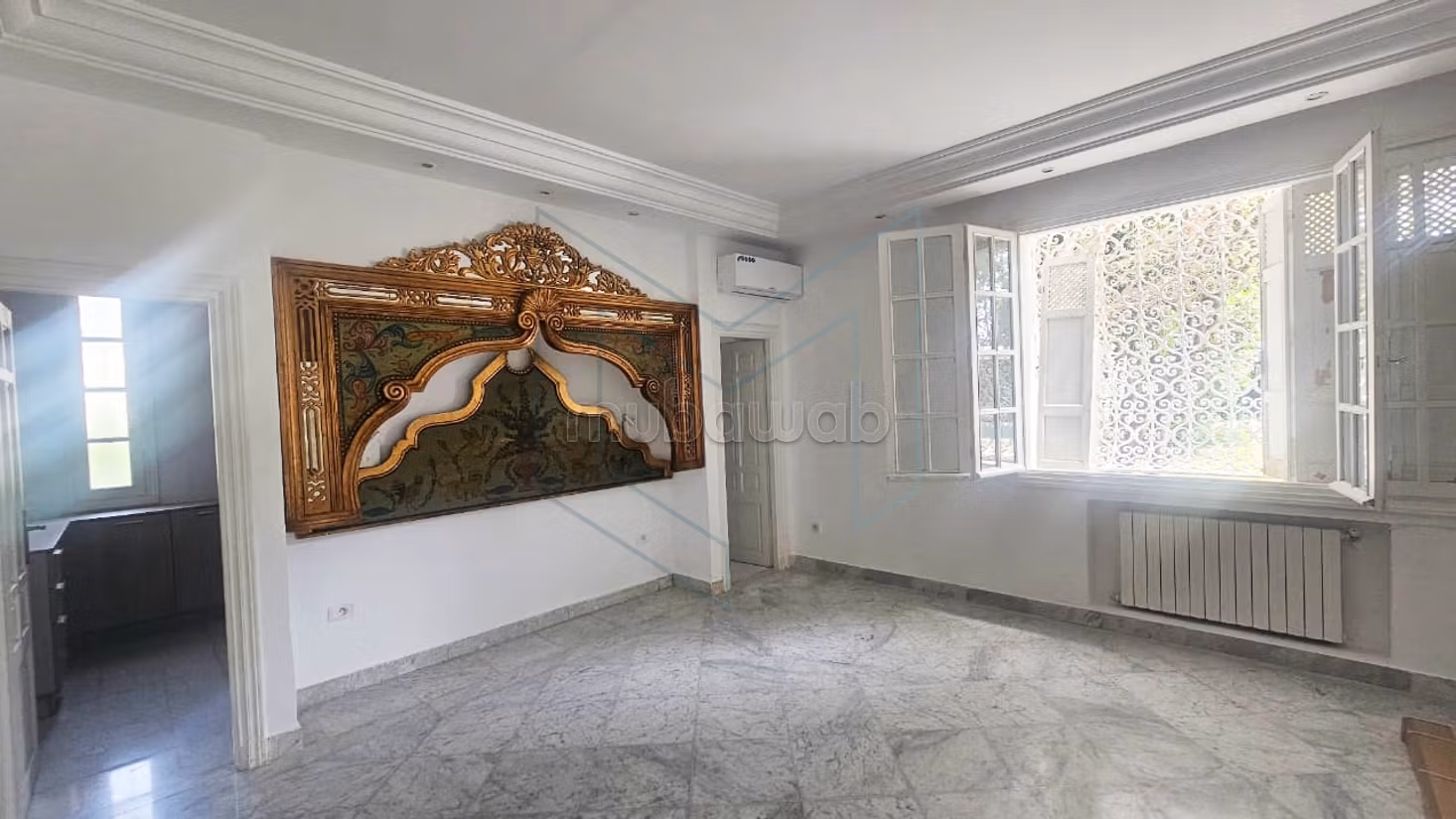 À louer une villa S4 plein pied à Carthage dermech