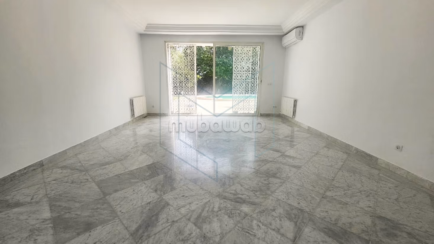 À louer une villa S4 plein pied à Carthage dermech