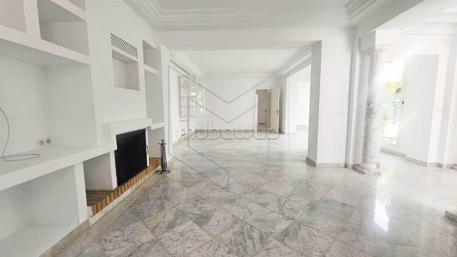 À louer une villa S4 plein pied à Carthage dermech