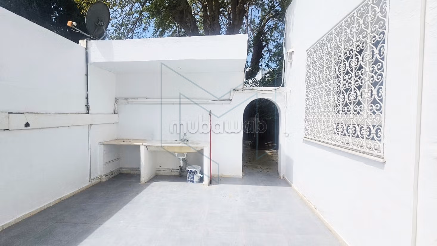 À louer une villa S4 plein pied à Carthage dermech