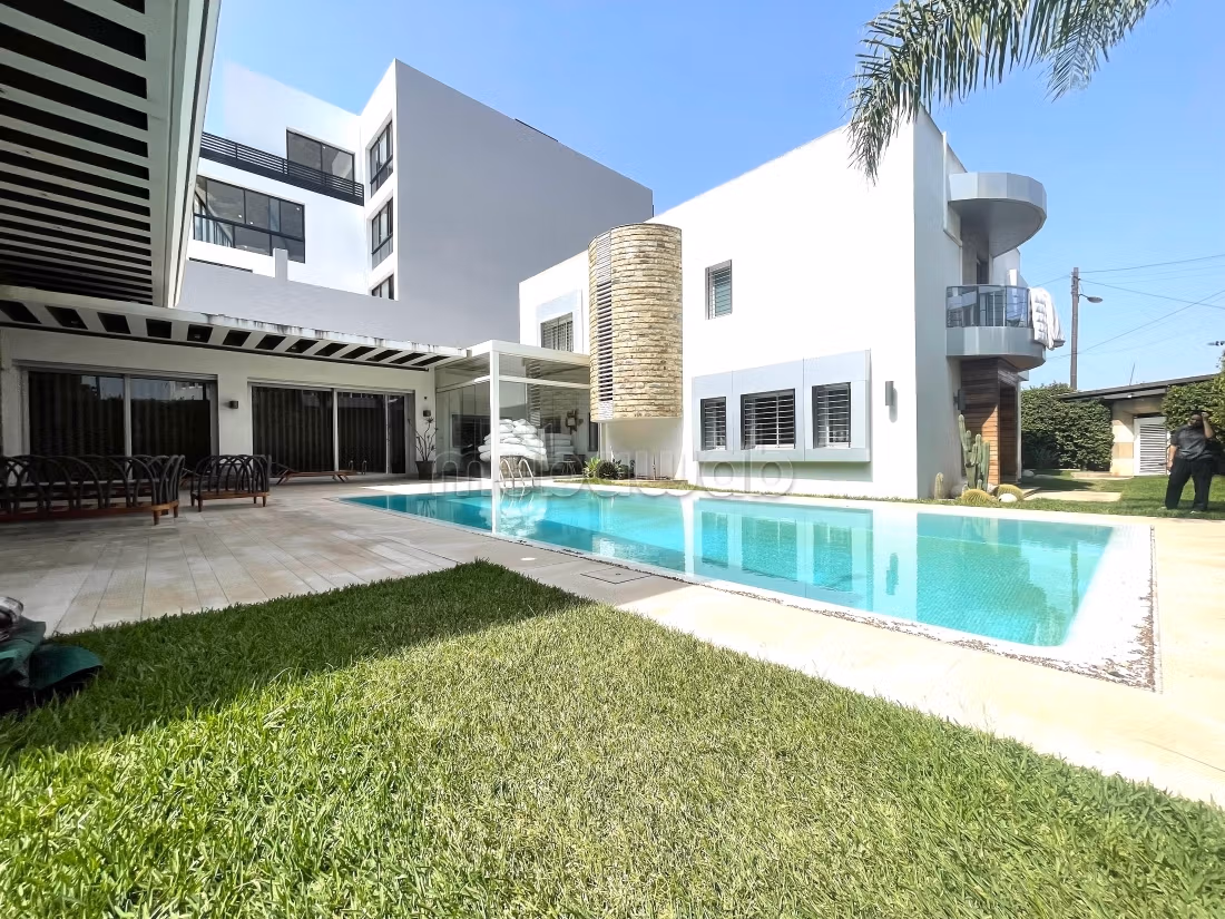 Location sublime villa l'oasis casablanca