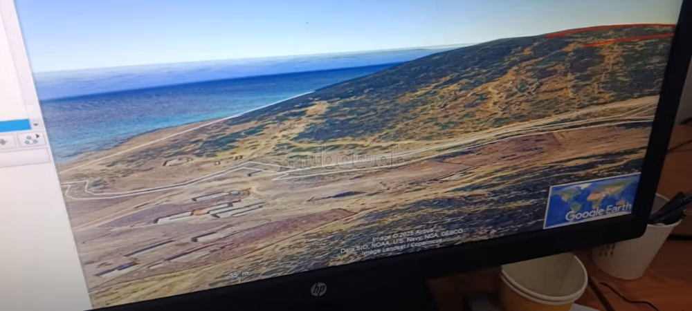 Terrain 190 hectares pied dans l eau 
El Houichet
