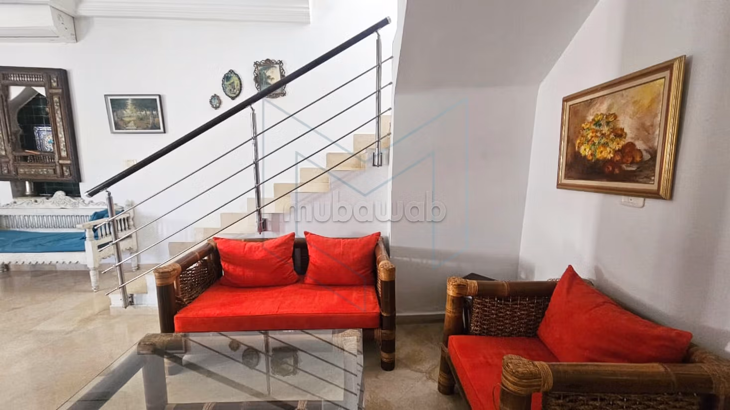 In vendita un duplex S3 a Gammarth strada del relais