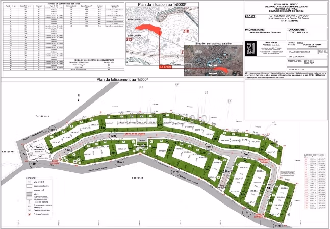 For sale: plots of land on the road to Casa