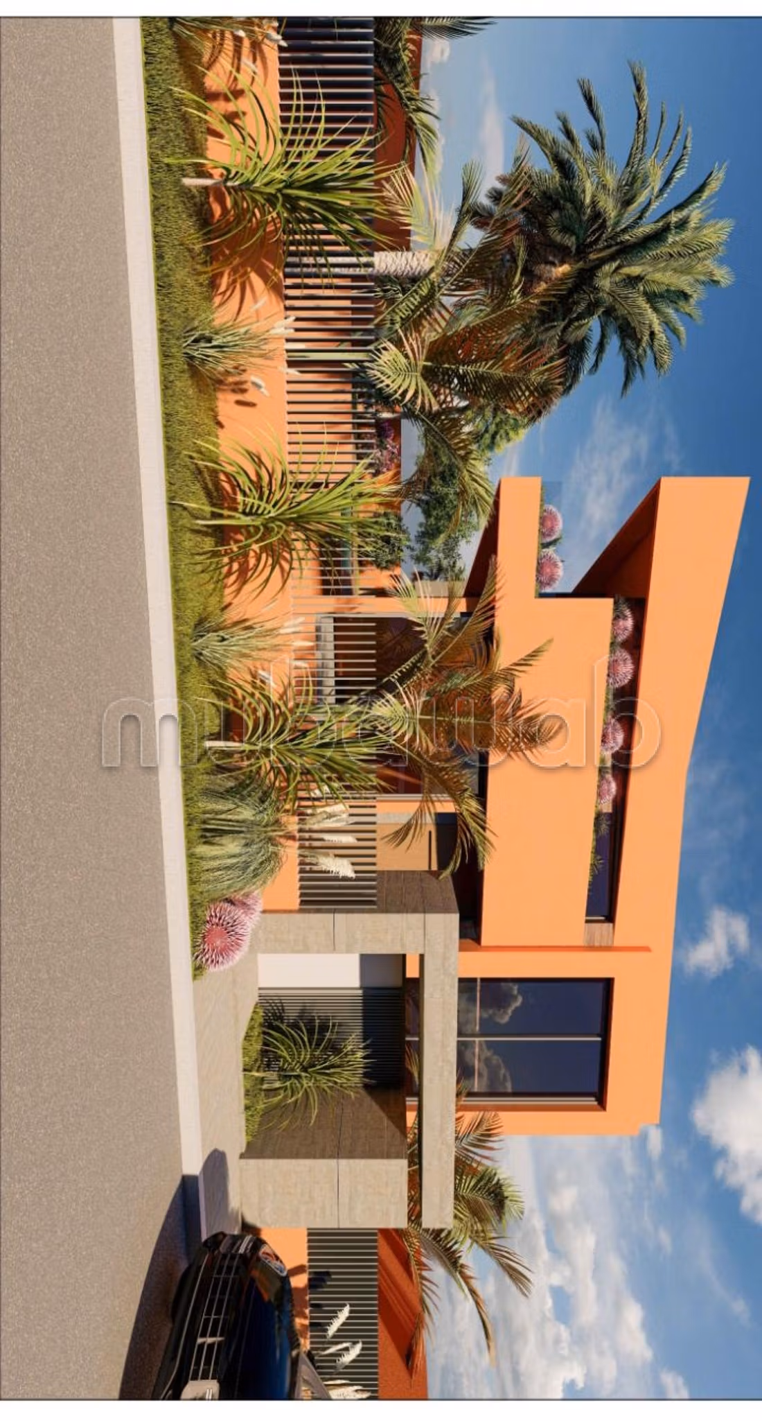 Villa semi finie architecture moderne