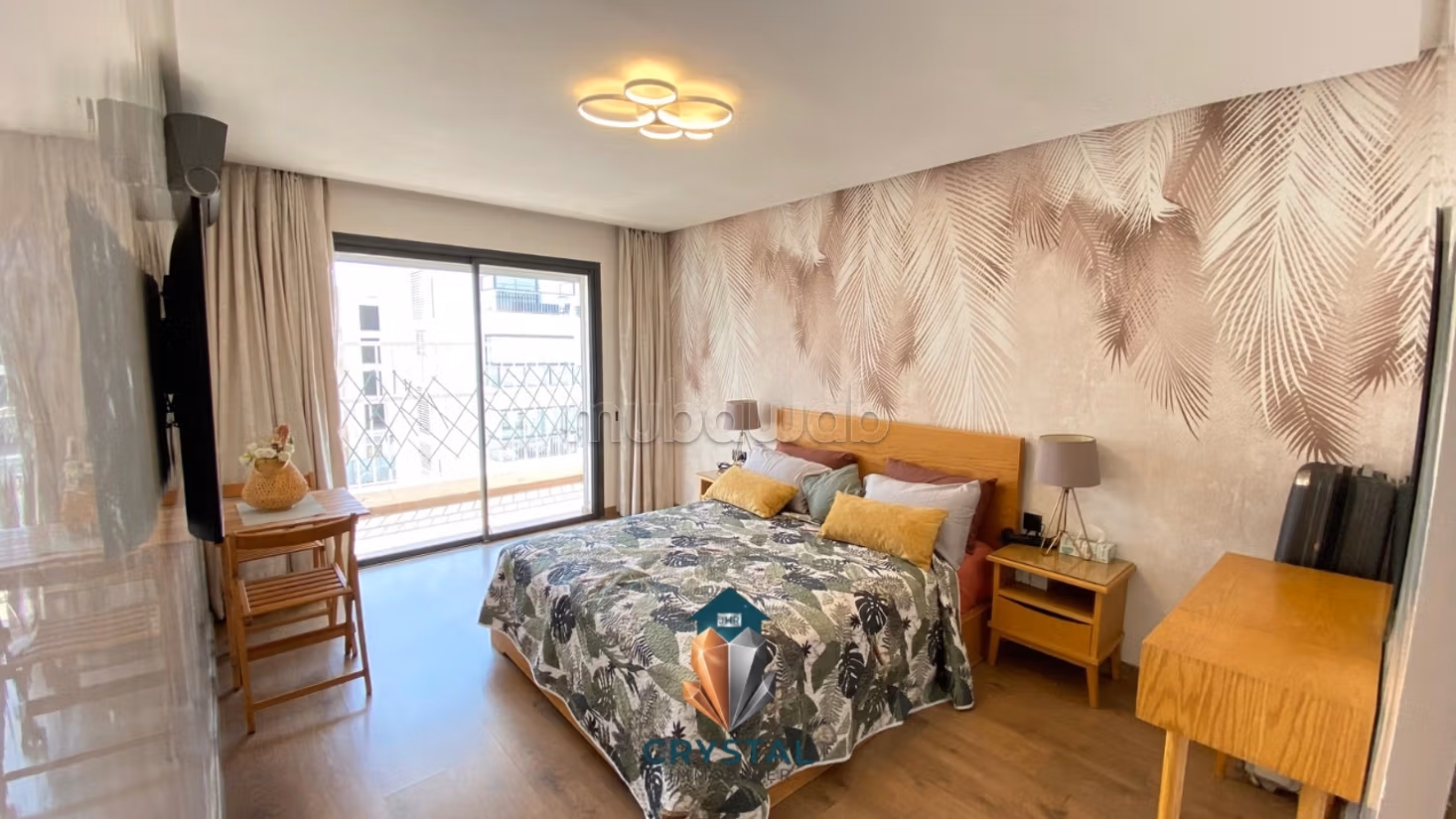 Appartement meublé à louer Victoria 
Bouskoura