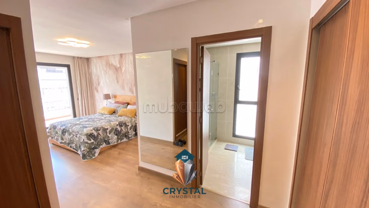 Appartement meublé à louer Victoria 
Bouskoura