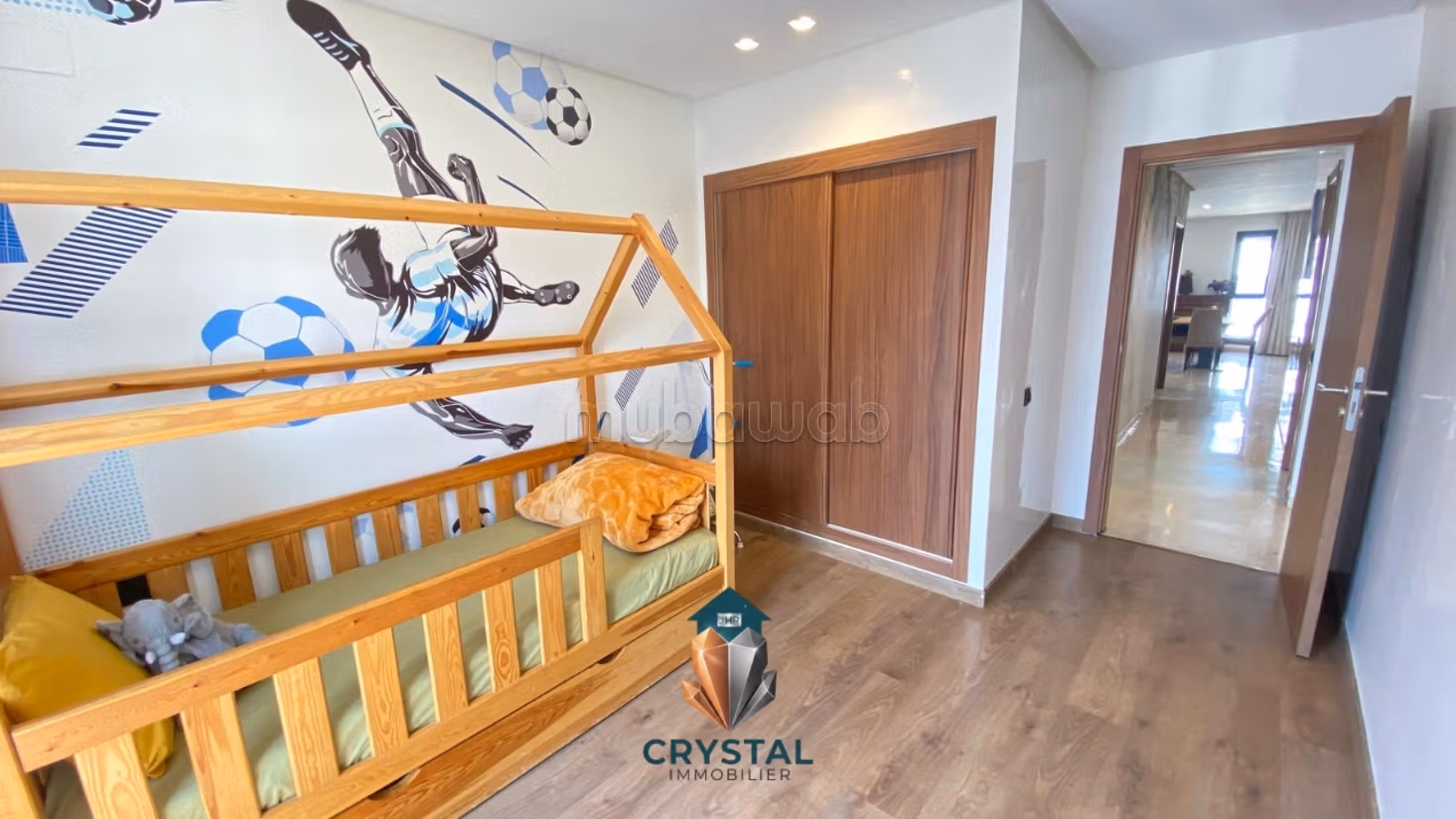 Appartement meublé à louer Victoria 
Bouskoura