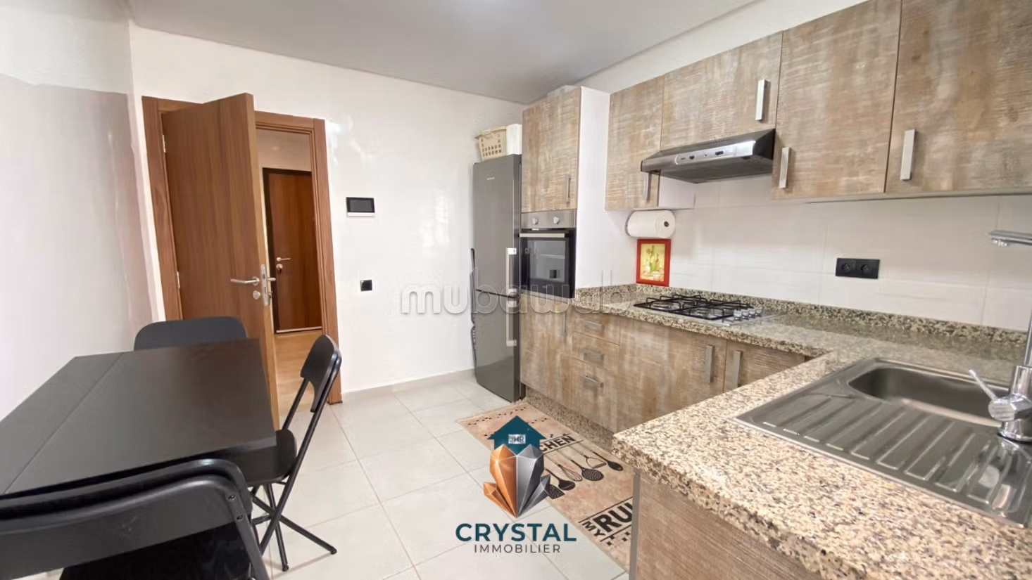 Appartement meublé à louer Victoria 
Bouskoura