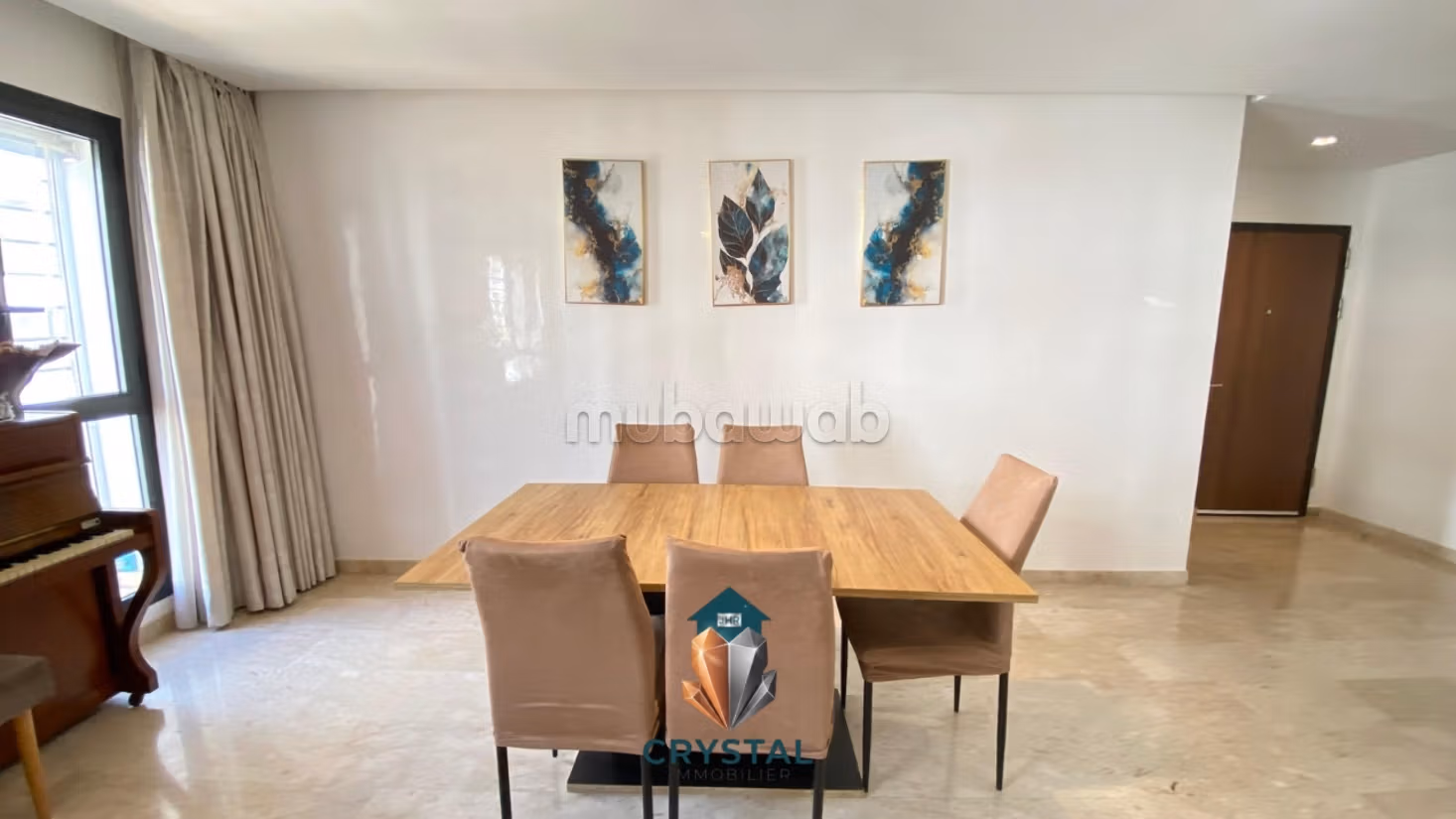Appartement meublé à louer Victoria 
Bouskoura