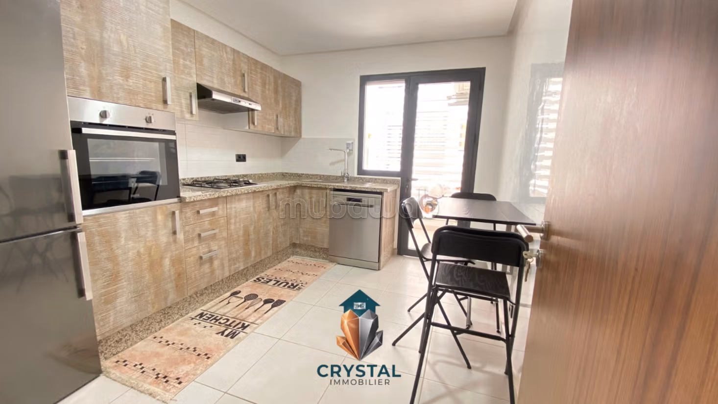 Appartement meublé à louer Victoria 
Bouskoura