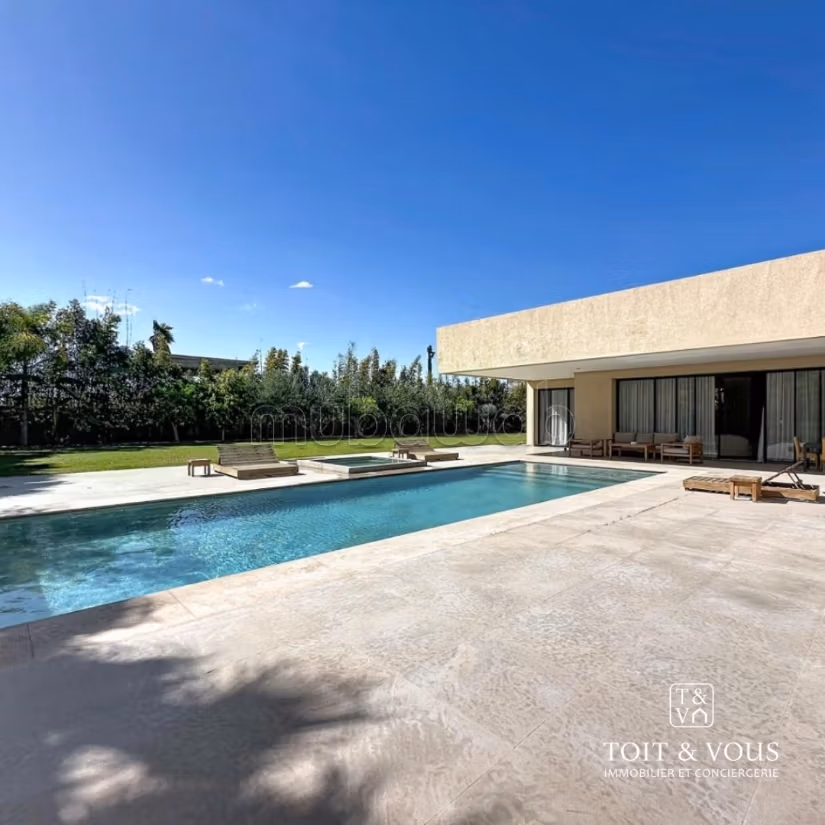 Villa route Ourika
Terrain 2200m2 — 5