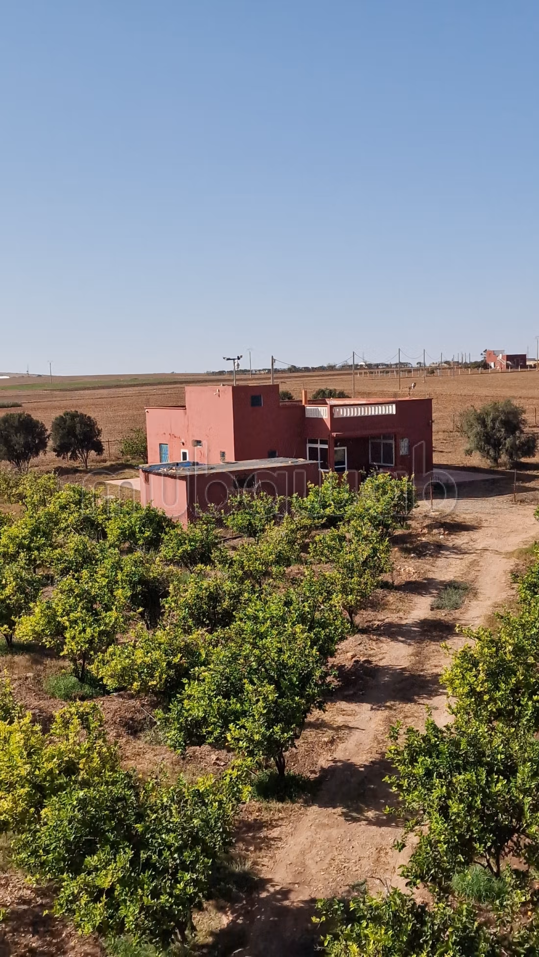 Agréable ferme à vendre à Oulad Hamdane. Surface de 26520 m². Sécurisé 24/24