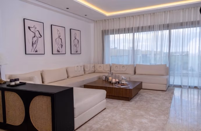 Très bel appartement meublé à louer à rabat bassatin 
El menzeh
