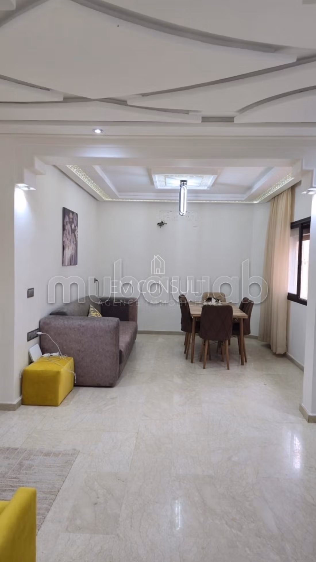 LOCATION – Appartement 3 chambres 85 m² – Guéliz — 2