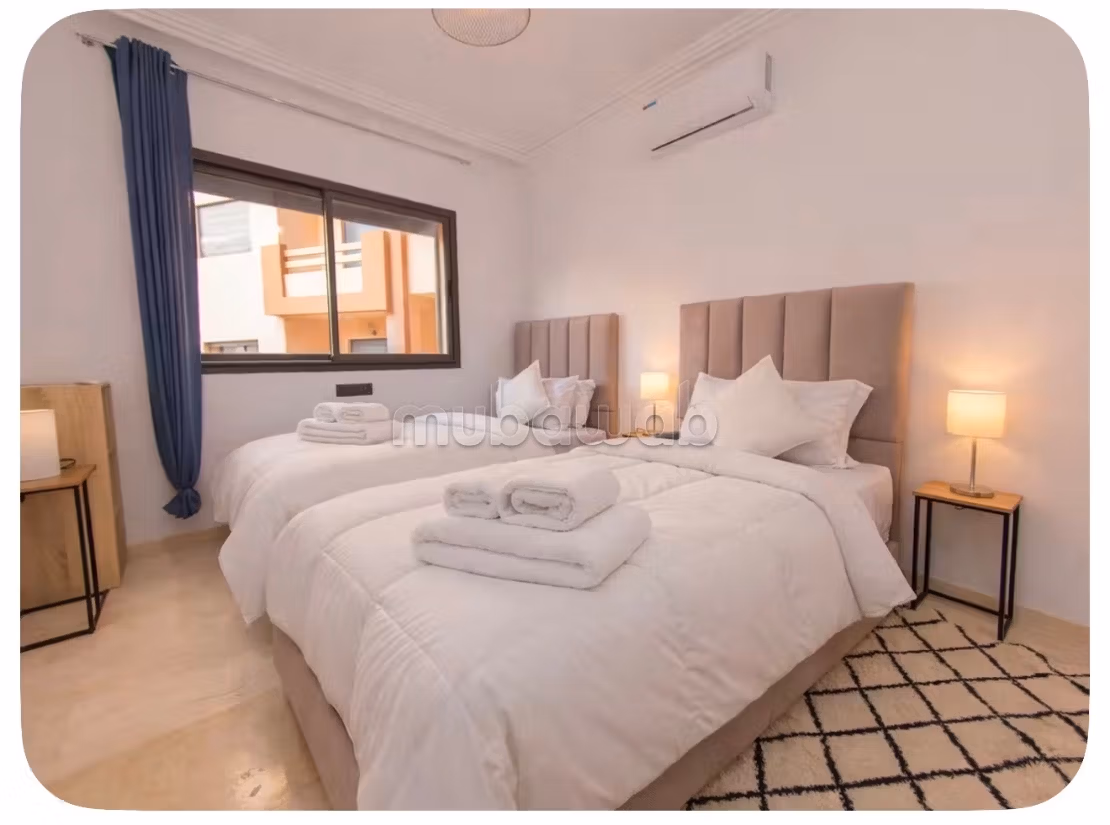 Appartement à louer à Samlalia. 2 chambres agréables. Meublé — 6