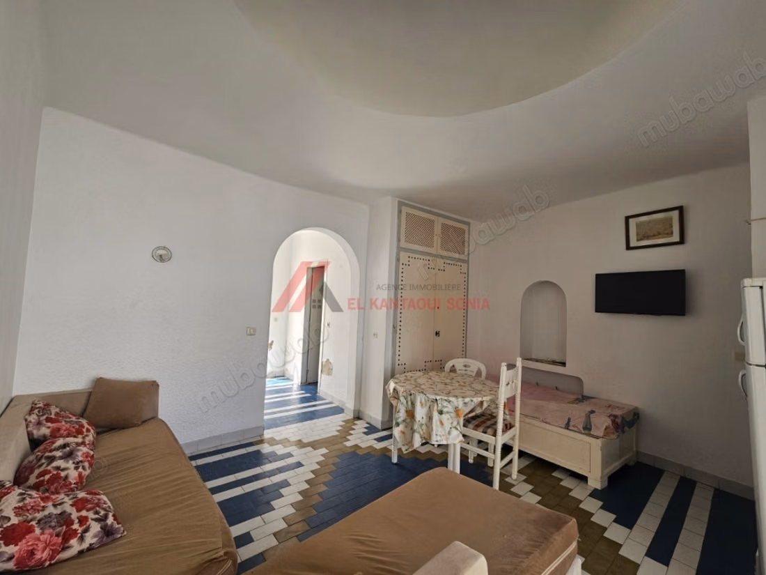For sale a S1 apartment at the house of the sea marina kantaoui