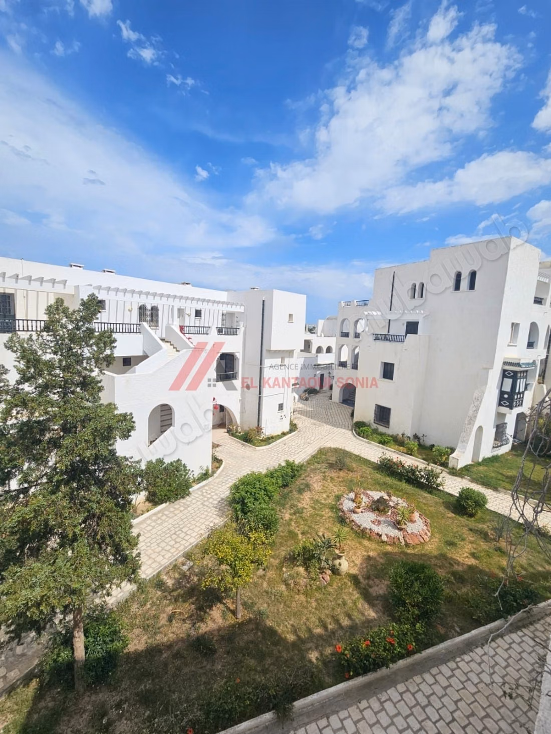 For sale a S1 apartment at the house of the sea marina kantaoui