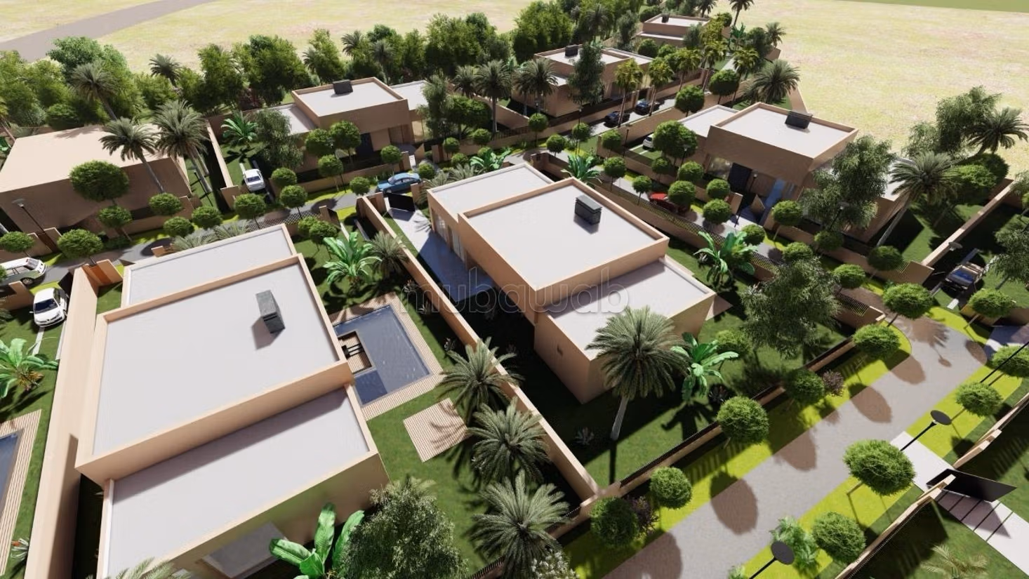 Vente terrain à la route fes.
Superficie 24000 m²