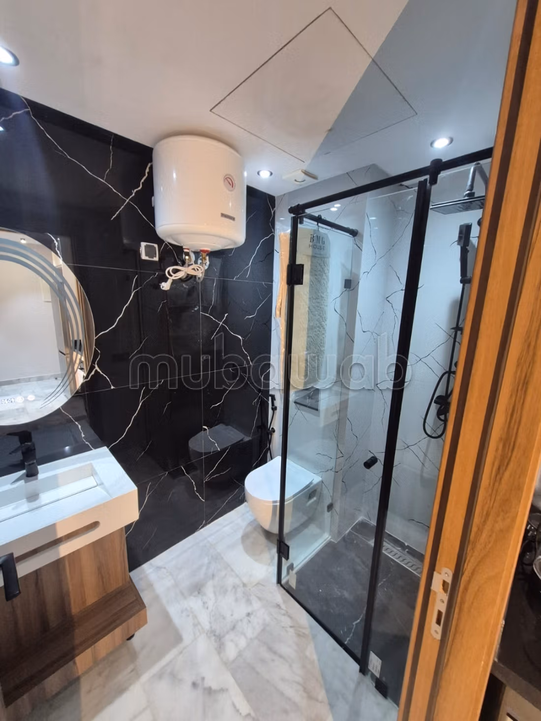 Bel appartement en location à Maârif. 
Surface de 45 m². 
Meublé