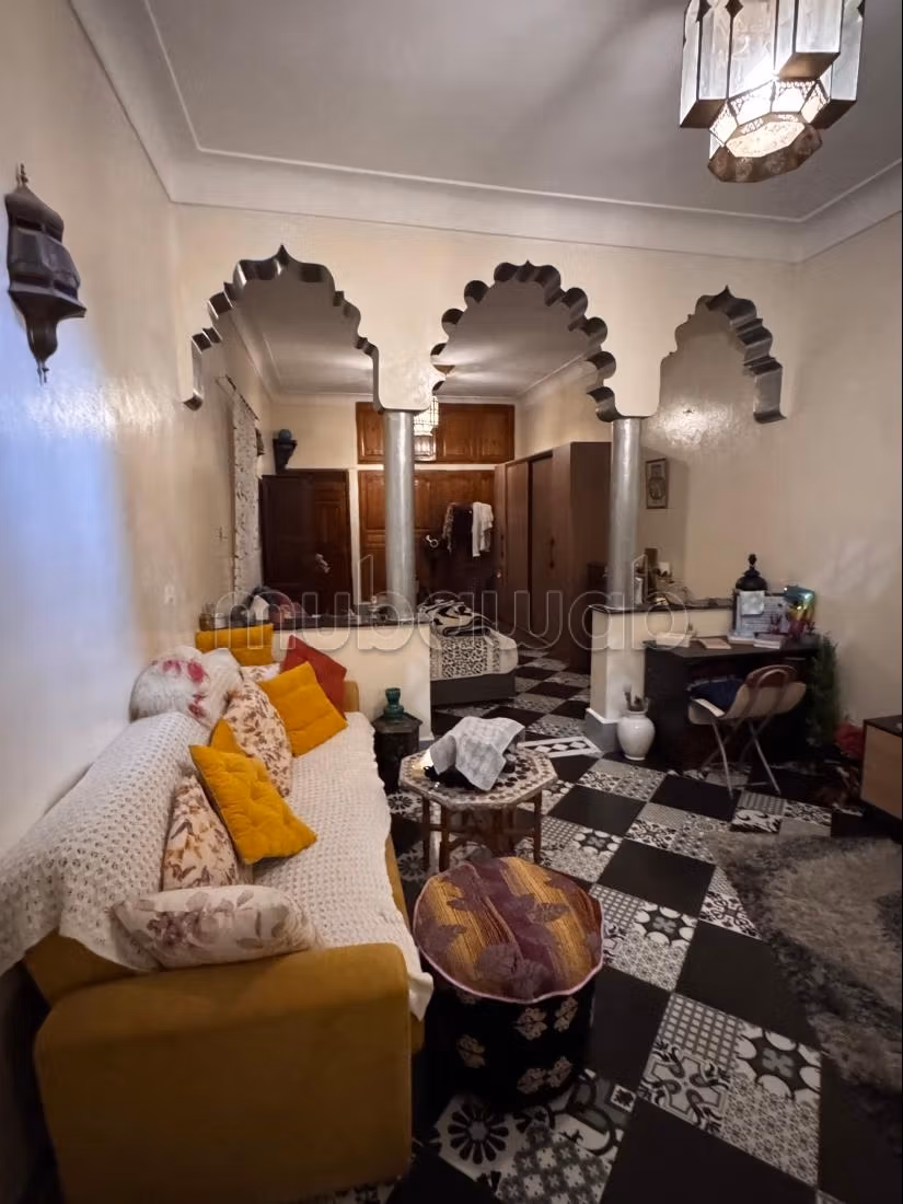 Superb riad for sale in Rmila. 4 rooms. Cellar