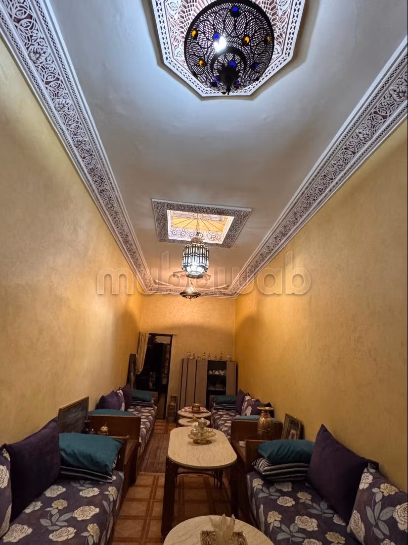 Superb riad for sale in Rmila. 4 rooms. Cellar