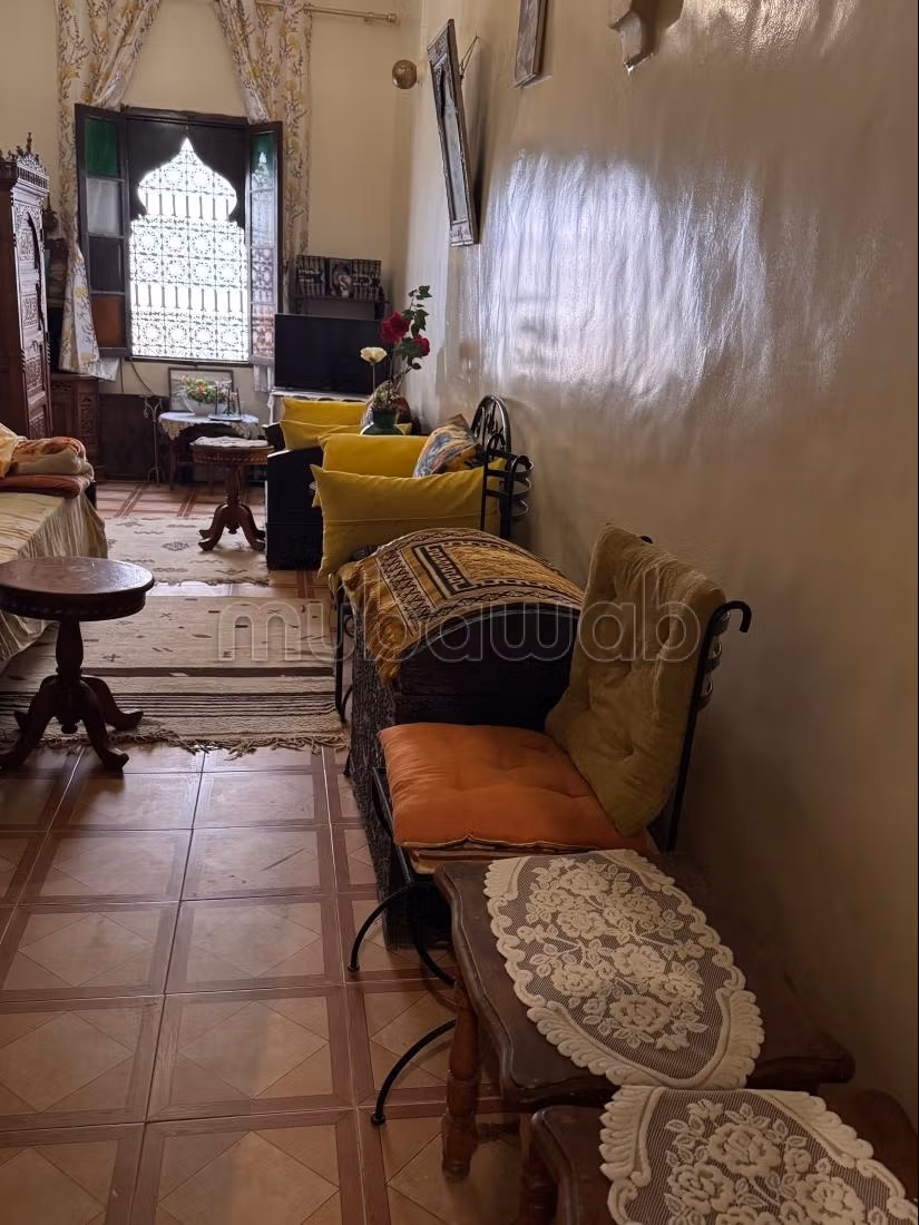 Superb riad for sale in Rmila. 4 rooms. Cellar