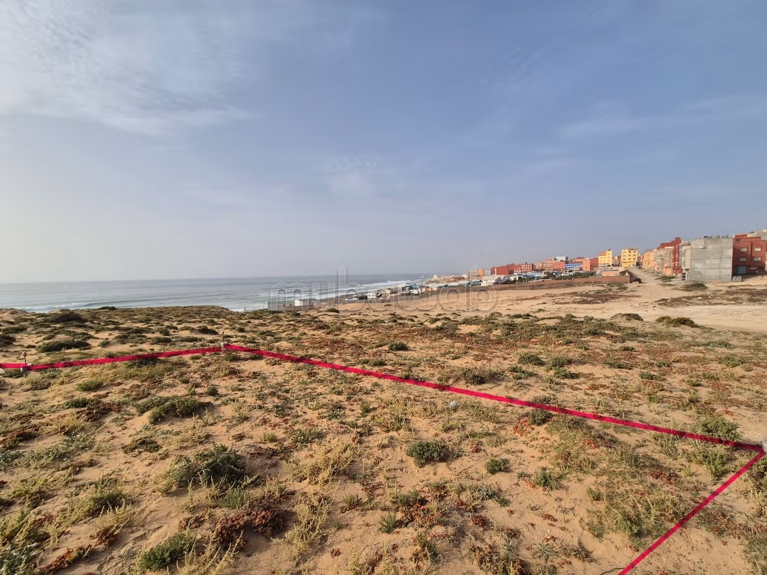 ️ Terrain 300m² vue mer Sidi Ouassay ️