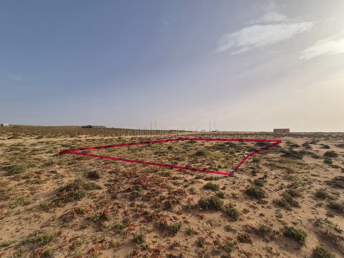 ️ Terrain 300m² vue mer Sidi Ouassay ️