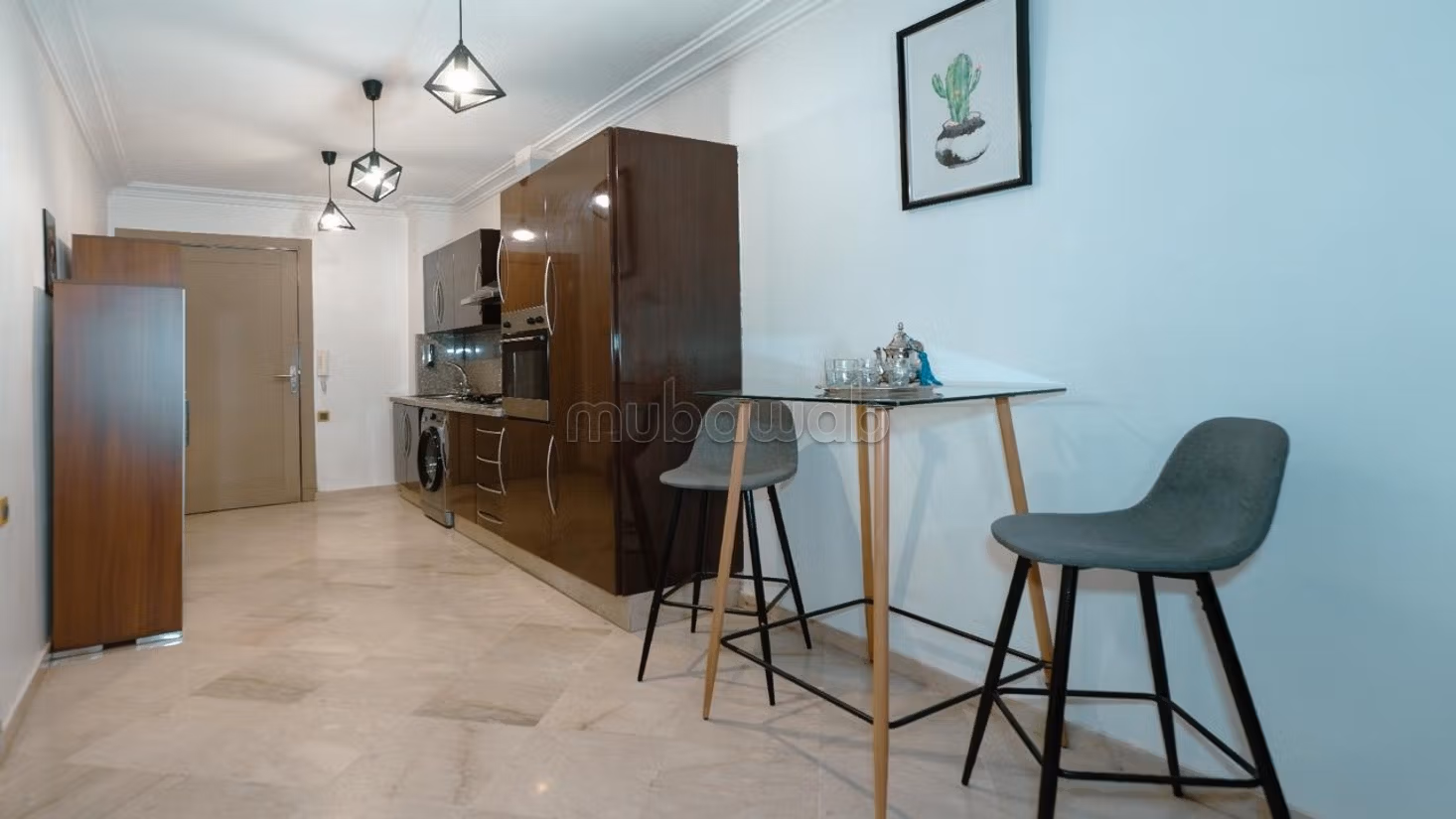 Appartement à louer à Guéliz. 1 chambre. Bien meublé