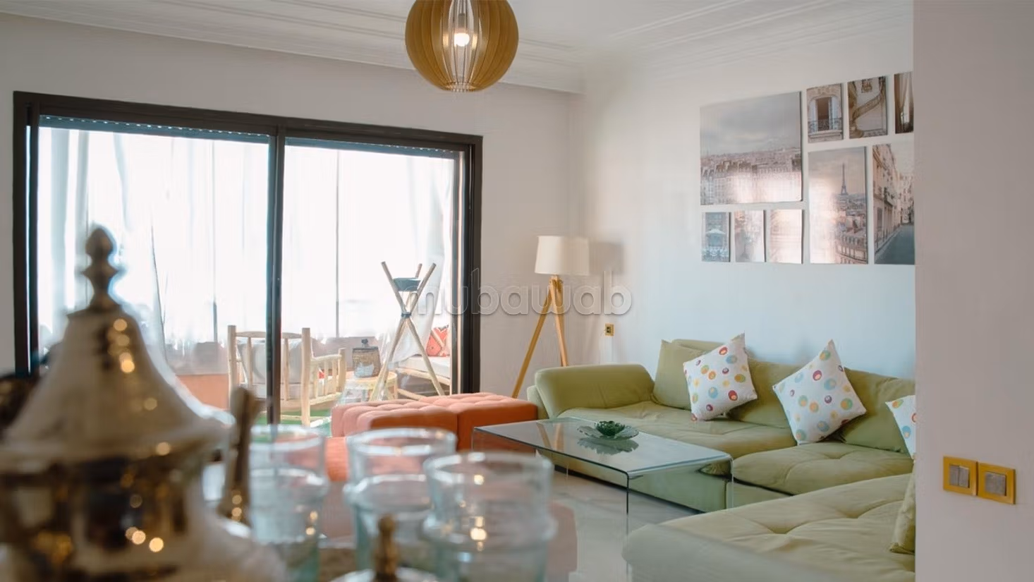 Appartement à louer à Guéliz. 1 chambre. Bien meublé