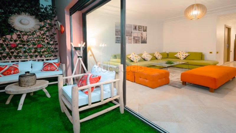 Appartement à louer à Guéliz. 1 chambre. Bien meublé