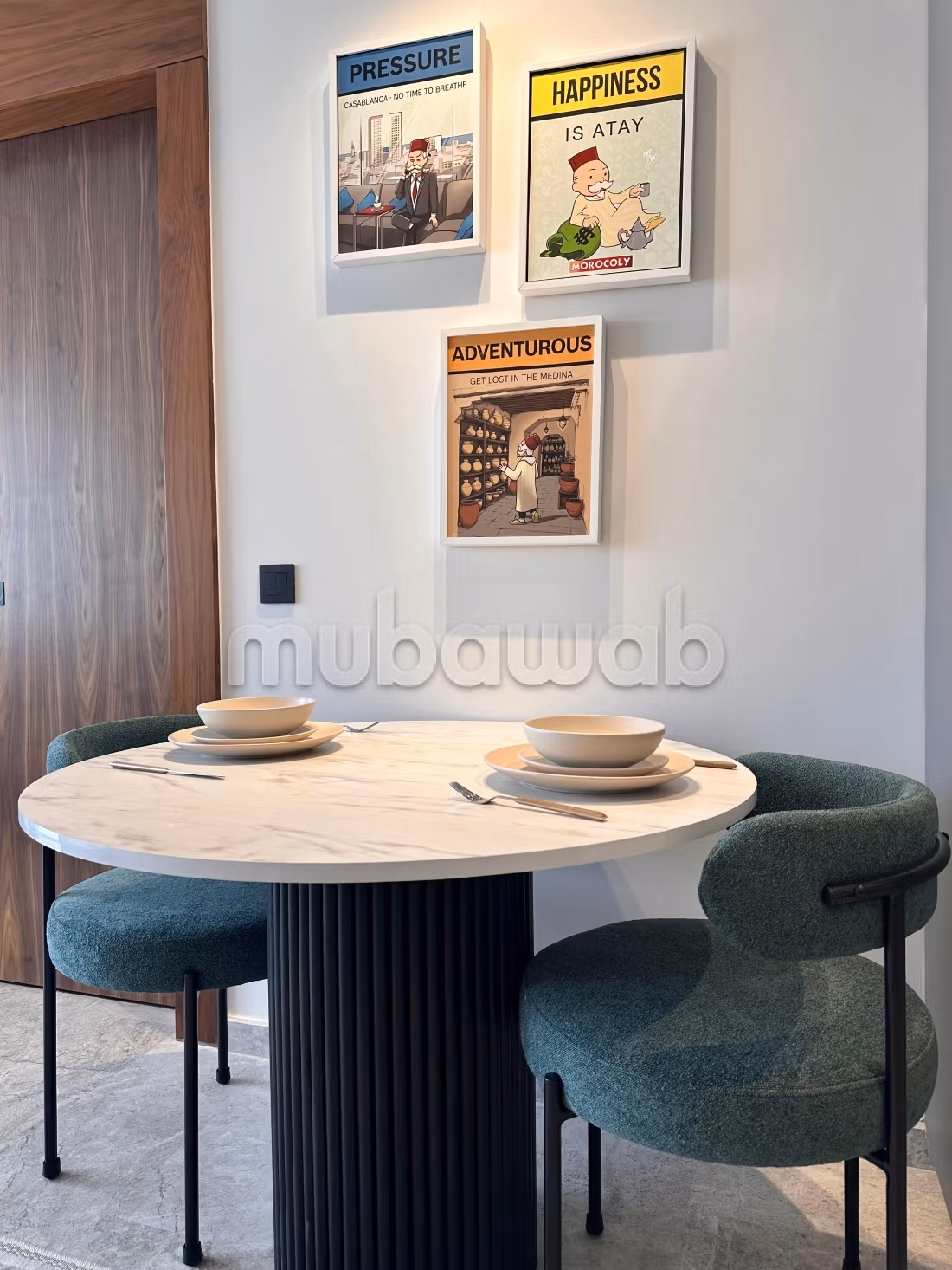 Hoogwaardig gemeubileerd studio te huur Abdelmoumen