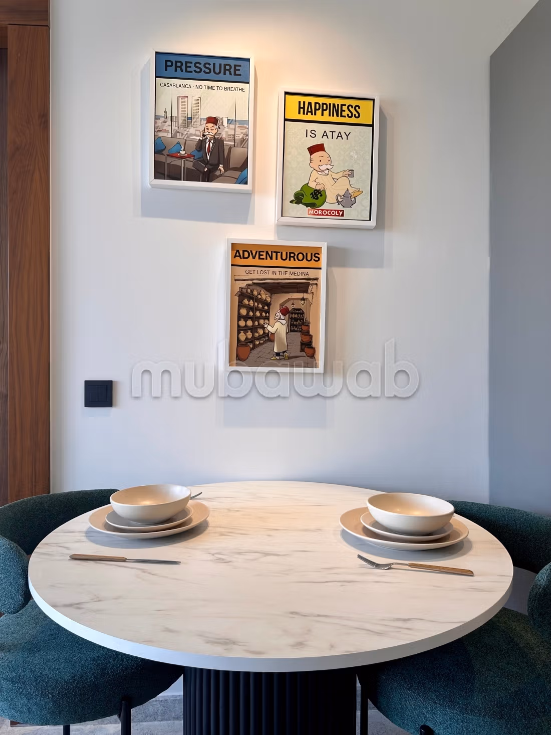 Hoogwaardig gemeubileerd studio te huur Abdelmoumen