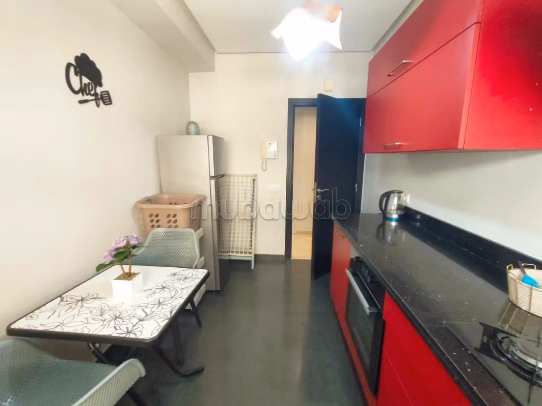 Gemeubileerd appartement 90m² De Prinsessen 9000 Dh
