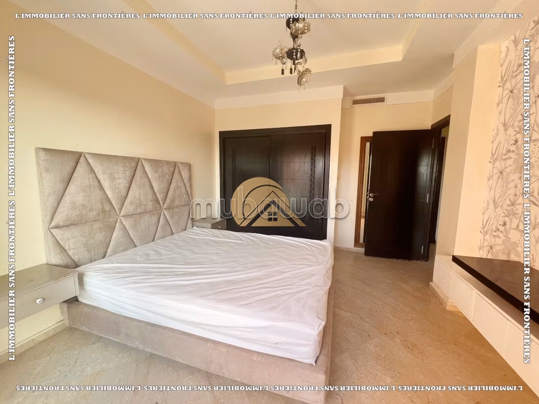 Furnished apartment – 126 m² for rent – Casablanca Road