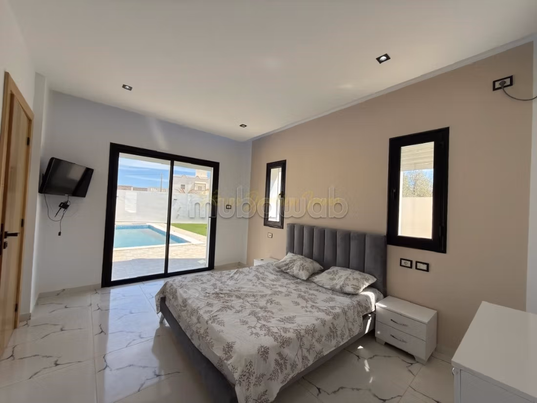 Coquette villa avec piscine ptoche de plage djerba